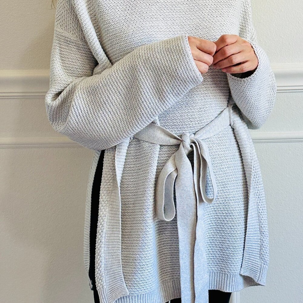 Free People belted beach sweater - size XS